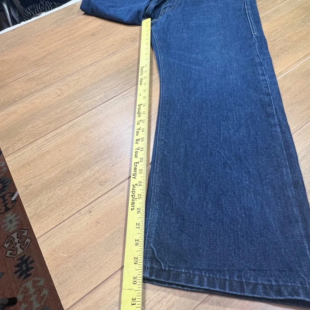Levis 569 vintage Red‎ Tab Straight Leg Indigo Denim Jeans Flap Pocket 40x30